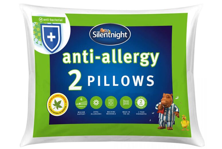 Silentnight Anti Allergy Pillow Twin Pack