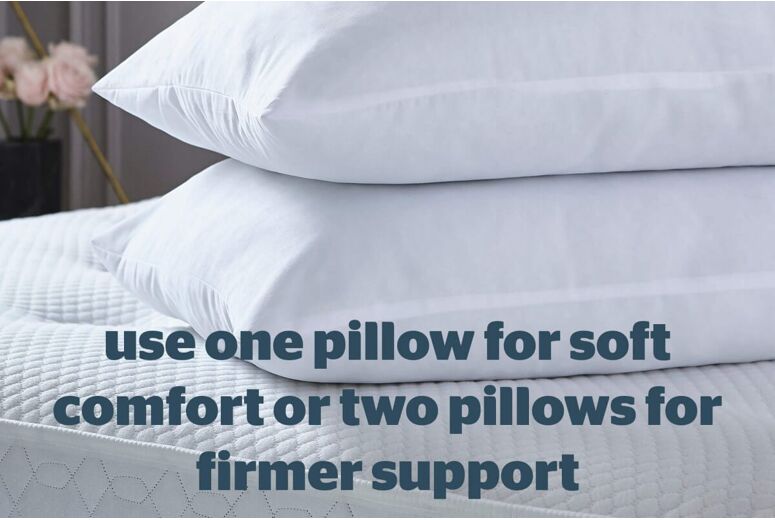 Silentnight Soft As Silk Pillow Twin Pack