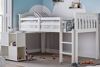 Bedmaster Milo White Sleep Station Desk Storage Bed thumbnail
