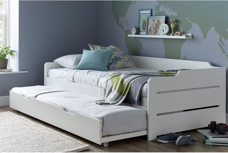 Bedmaster Copella White Guest Bed