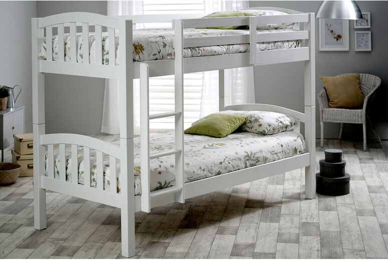 Bedmaster Mya White Bunk Bed