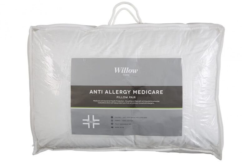 Willow Anti Allergy Medicare Pillow Pair