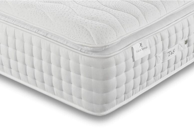 Tuft & Springs Luxuria 1000 Pocket Memory Pillow Top Mattress + Premium Divan Bed