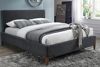 Time Living Durban Grey Fabric Bed Frame thumbnail
