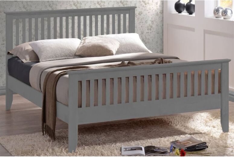 Time Living Turin Grey Bed Frame