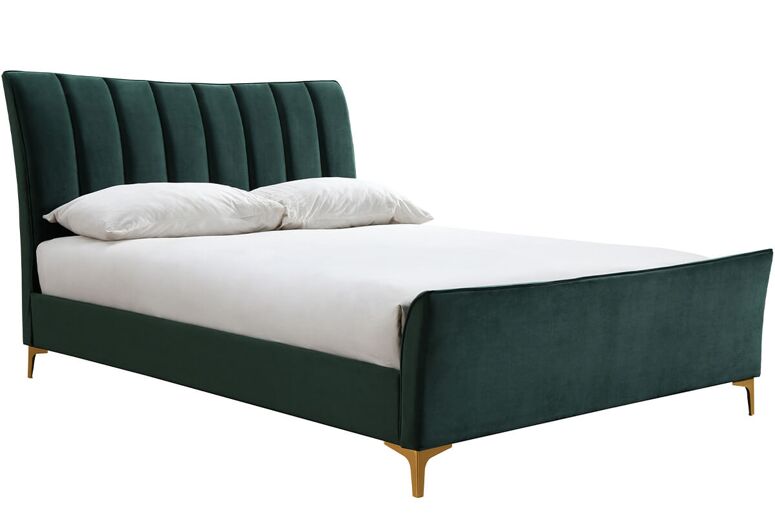 Birlea Clover Green Fabric Bed