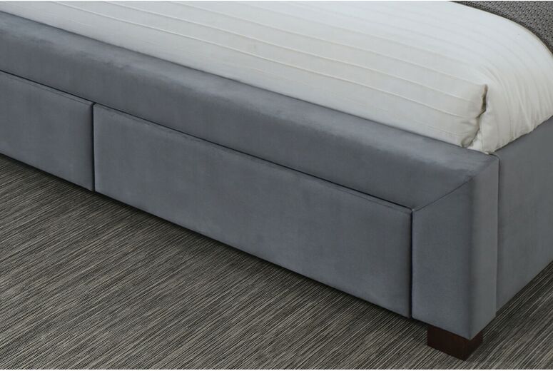 Birlea Lancaster Grey Fabric Bed
