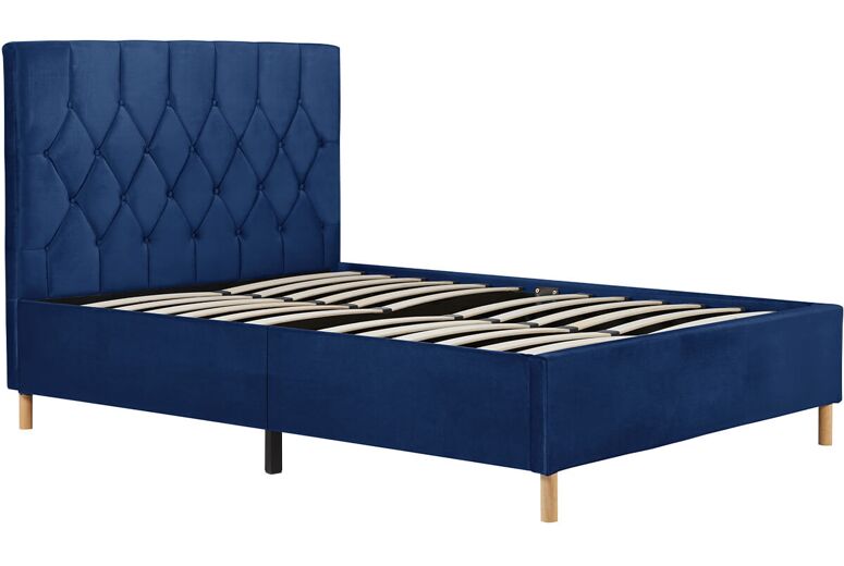 Birlea Loxley Blue Fabric Bed