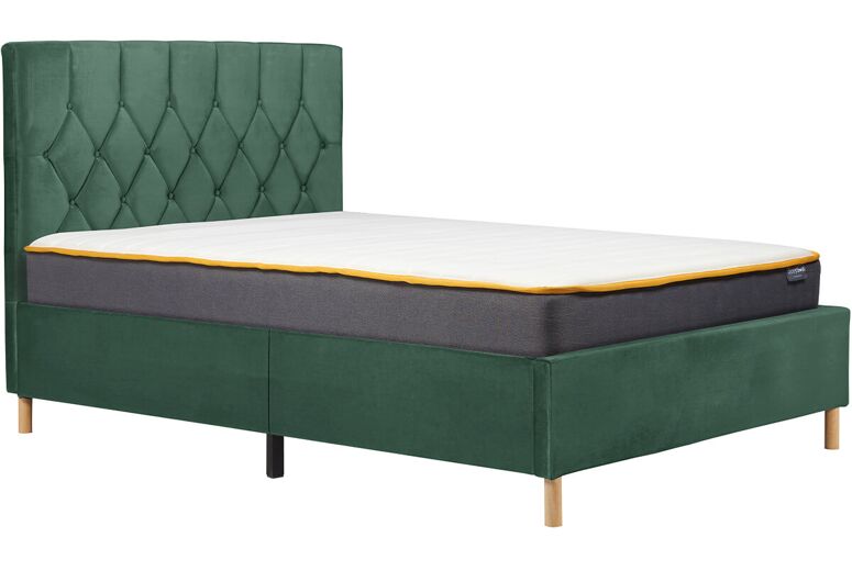 Birlea Loxley Green Fabric Bed