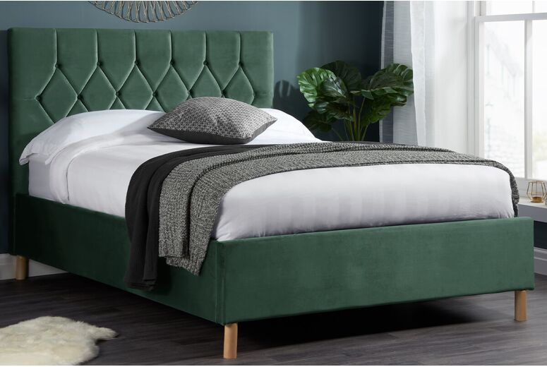 Birlea Loxley Green Ottoman Bed