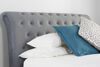 Birlea Opulence Grey Velvet Fabric Bed thumbnail