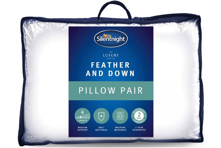 Silentnight Feather and Down Pillow Pair