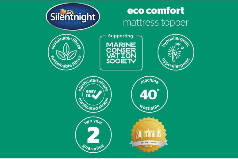 Silentnight Eco Comfort Mattress Topper