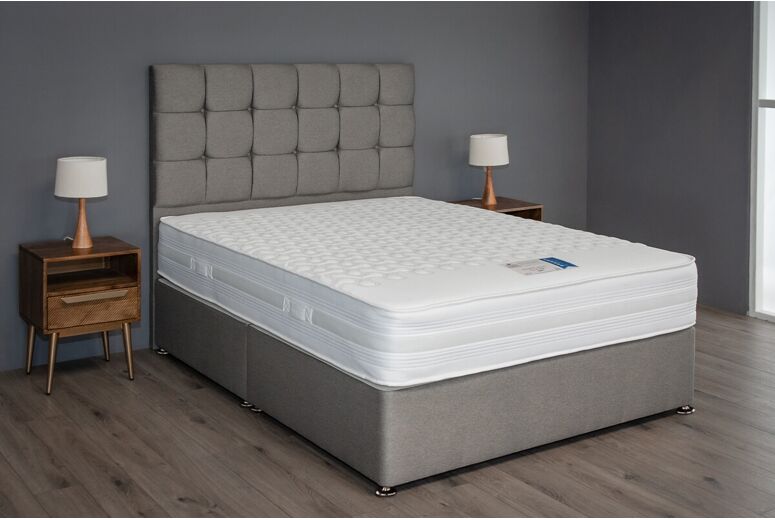 Spring King Oasis Cool Gel 3000 Mattress + Premium Divan Bed