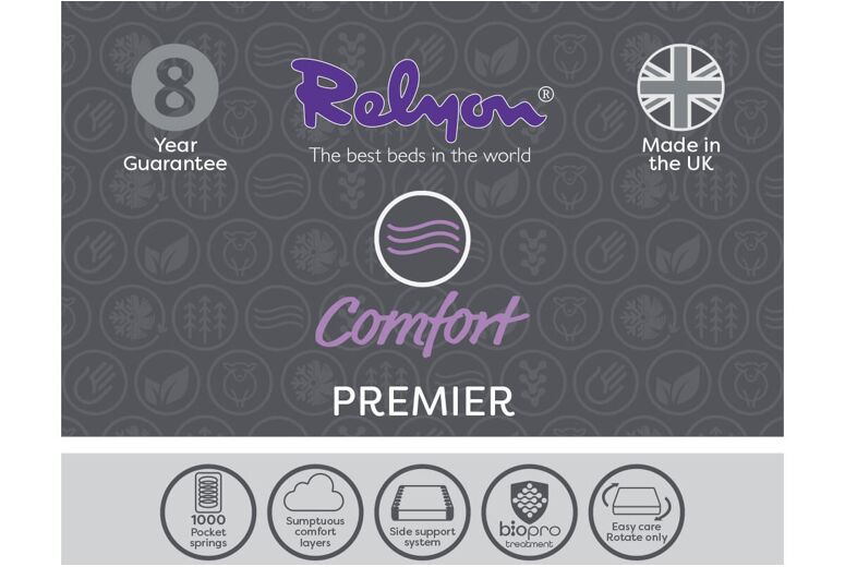 Relyon Premier 1000 Pocket Mattress