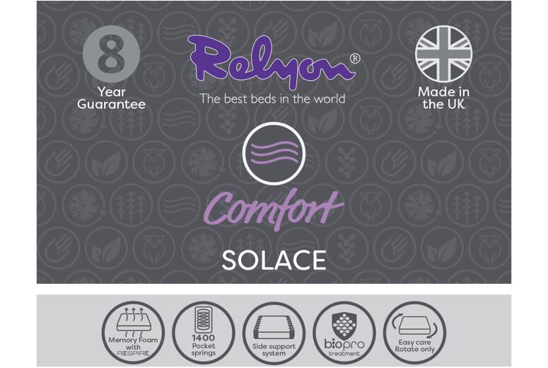 Relyon Solace 1400 Pocket Memory Mattress