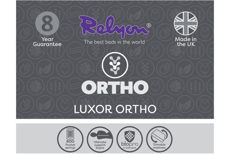 Relyon Luxor Ortho 800 Pocket Mattress