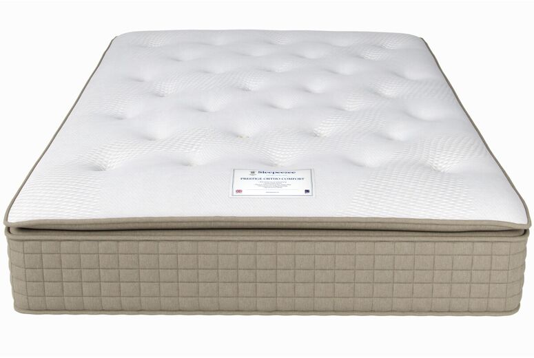 Sleepeezee Prestige Ortho Comfort Pillow Top Mattress + Ashford Divan Bed