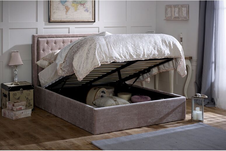 Paris Upholstered Storage Bed